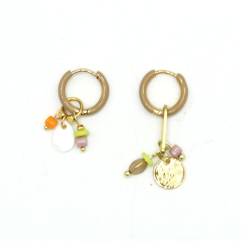 Boucles d'oreilles Jardin d'ailes
