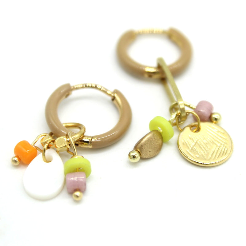 Boucles d'oreilles Jardin d'ailes