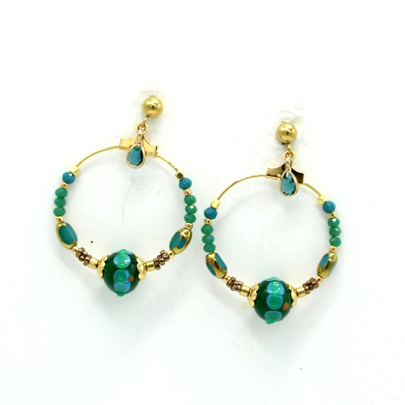 Boucles d'oreilles TERRE ET CIEL