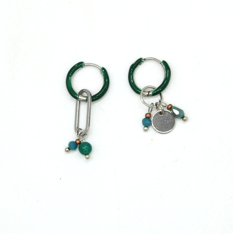 Boucles d'oreilles TERRE ET CIEL