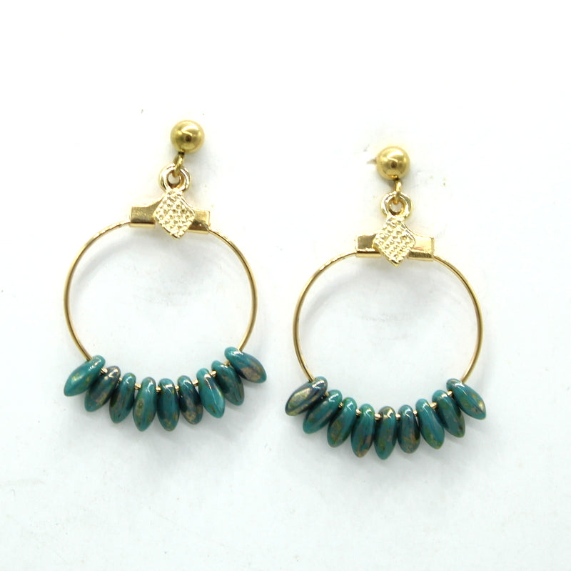 Boucles d'oreilles TERRE ET CIEL