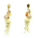 Boucles d'oreilles Aqua Coral