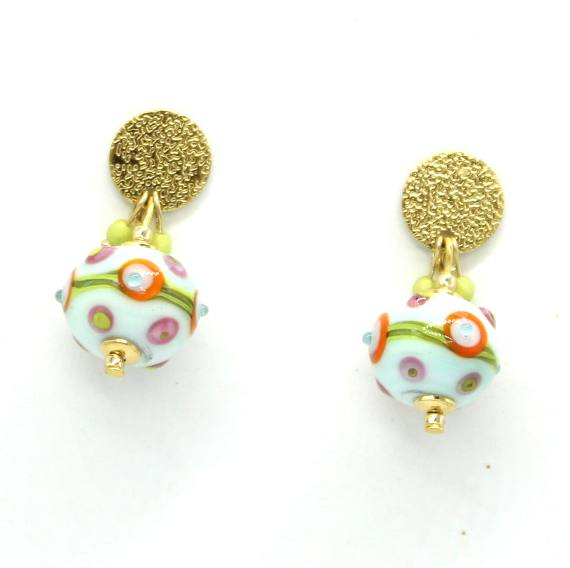 Boucles d'oreilles Citrus Coral