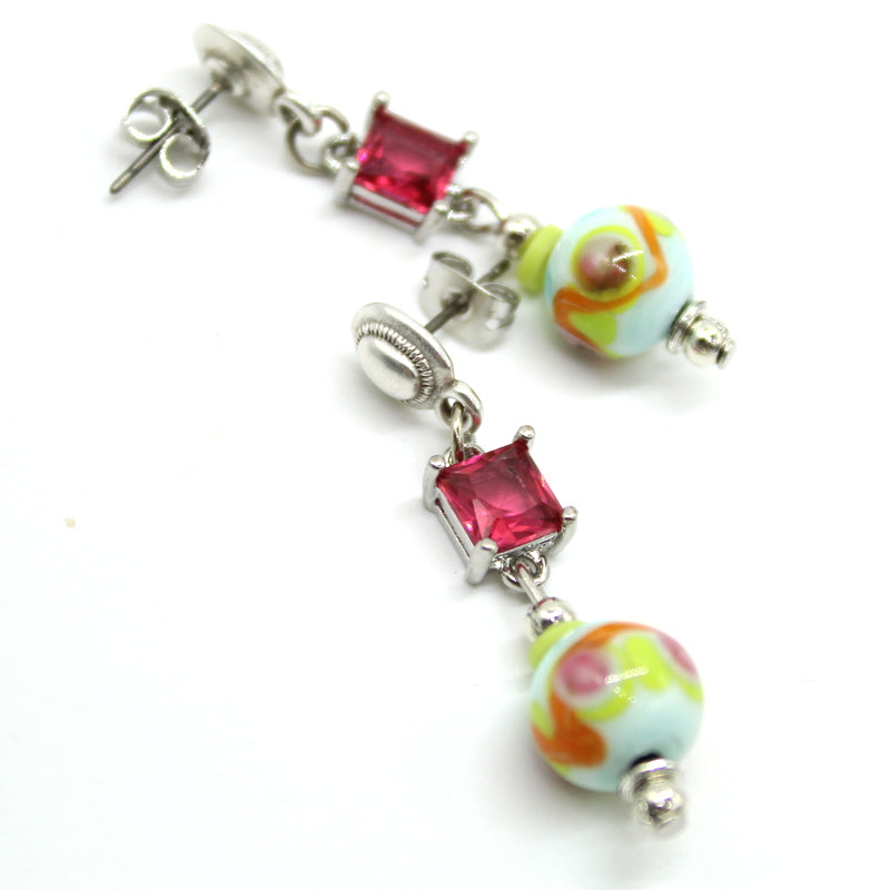 Boucles d'oreilles Citrus Coral