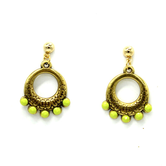 Boucles d'oreilles Citrus Coral