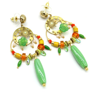 Boucles d'oreilles Jardin Secret