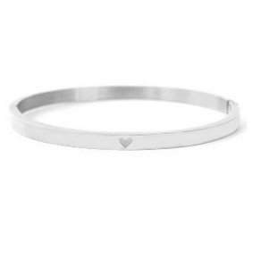 Bracelet à personnaliser gravé coeur