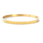 Bracelet à personnaliser gravé "Love life...."