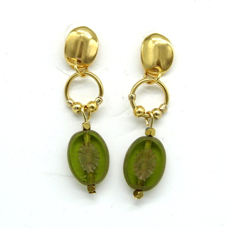 Soryne flower earrings