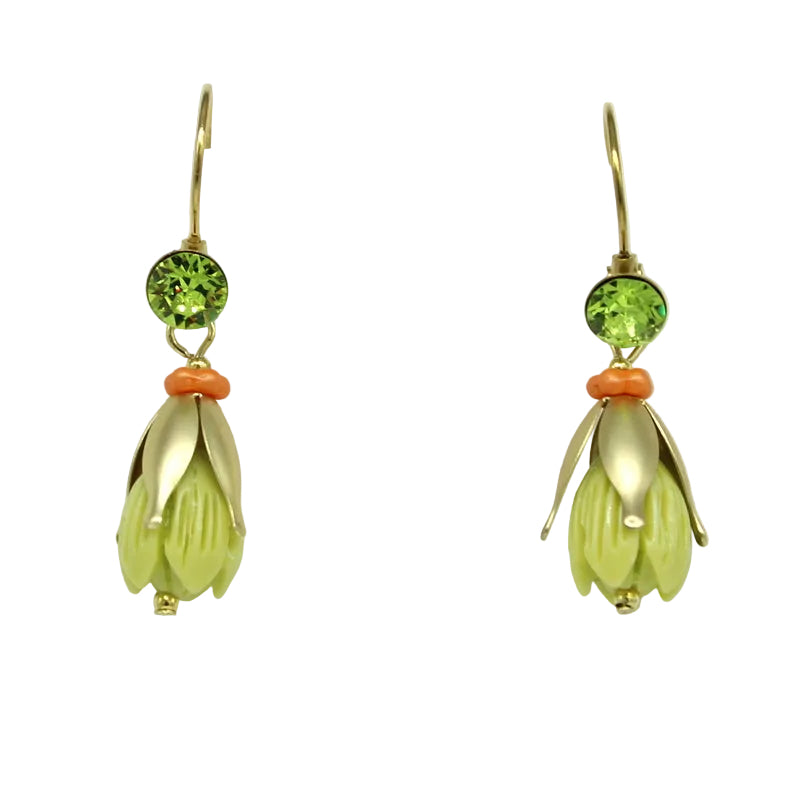 Boucles d'oreilles fleurs Zeste