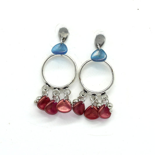 Boucles d'oreilles pétales Oralya