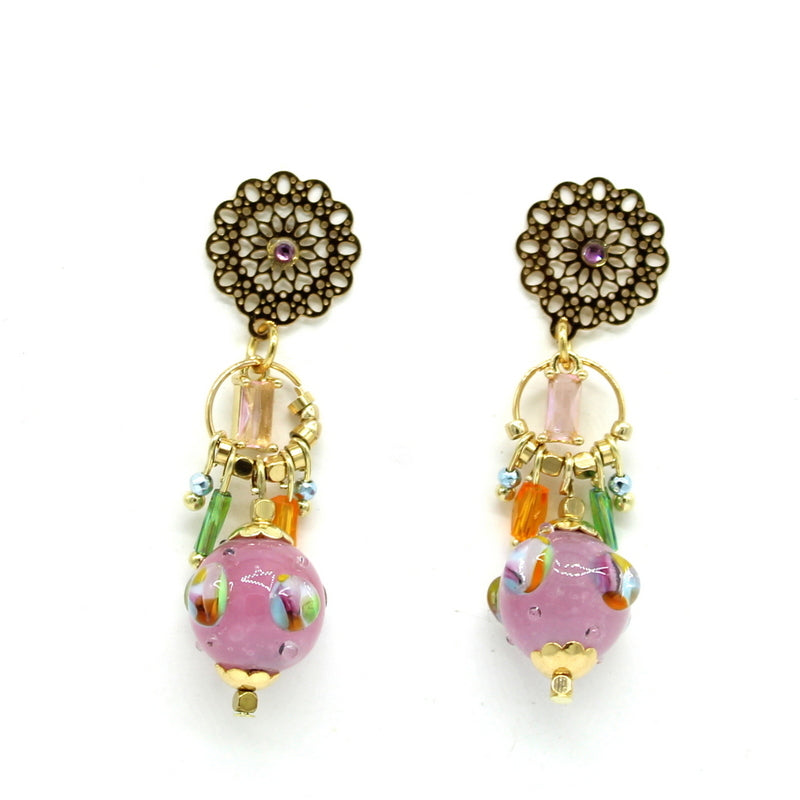 Boucles d'oreilles pampilles Yuna