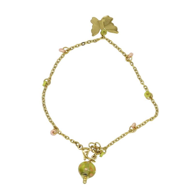 bracelet-papillon-dore-murano-vert-anis-perles-email-rose-zeste-BR21ZH