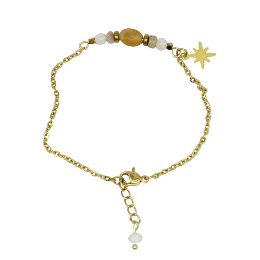 bracelet-pierres-naturelles-jaune-rose-etoile-doree-nacre-dune-BR29DE