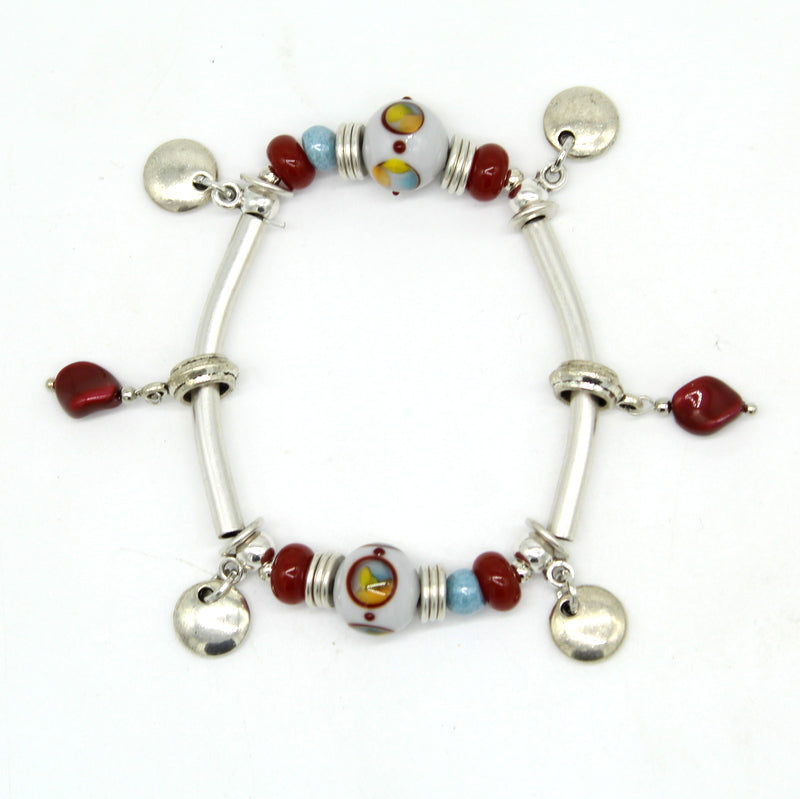 Bracelet argenté Oralya