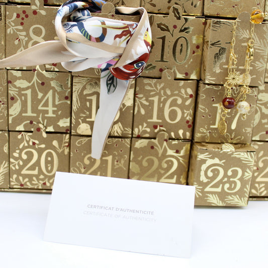 Calendrier de l'Avent "VERRE EPICE"