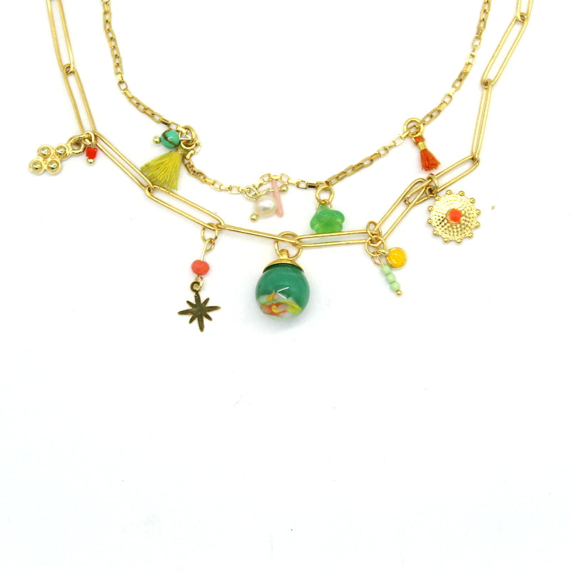 Collier Eclat de vert