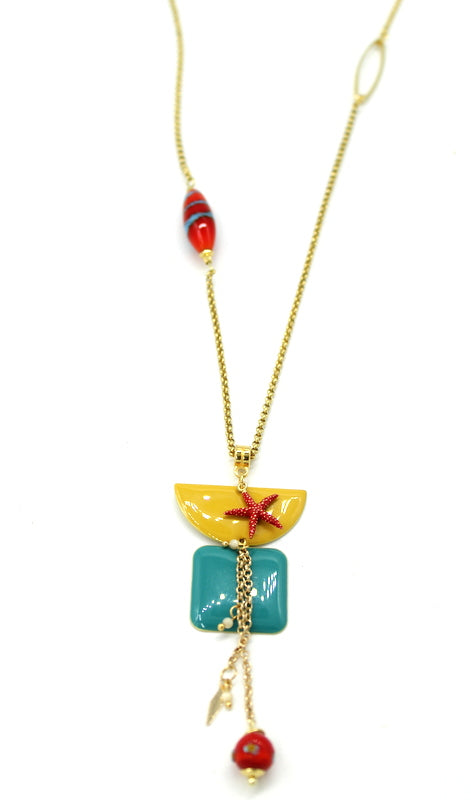 Collier Coeur de mer