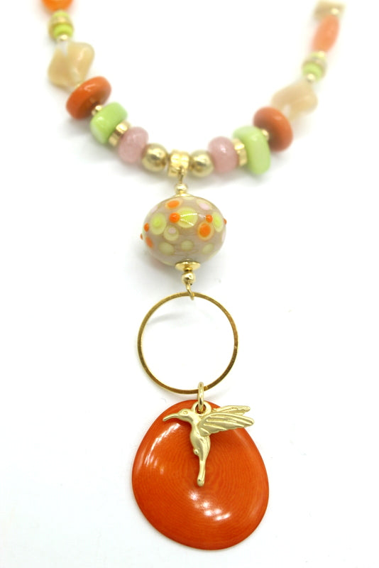 Garden of Wings necklace