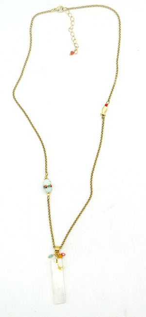 Collier Aqua Coral