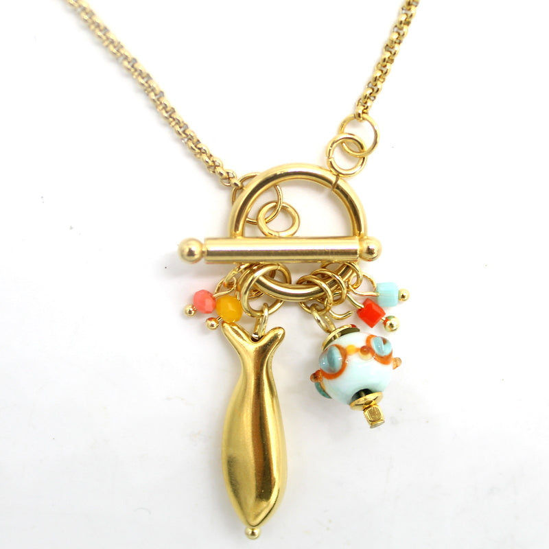 Collier Aqua Coral