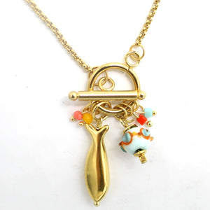 Collier Aqua Coral