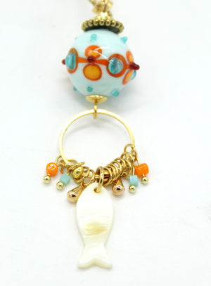Collier Aqua Coral