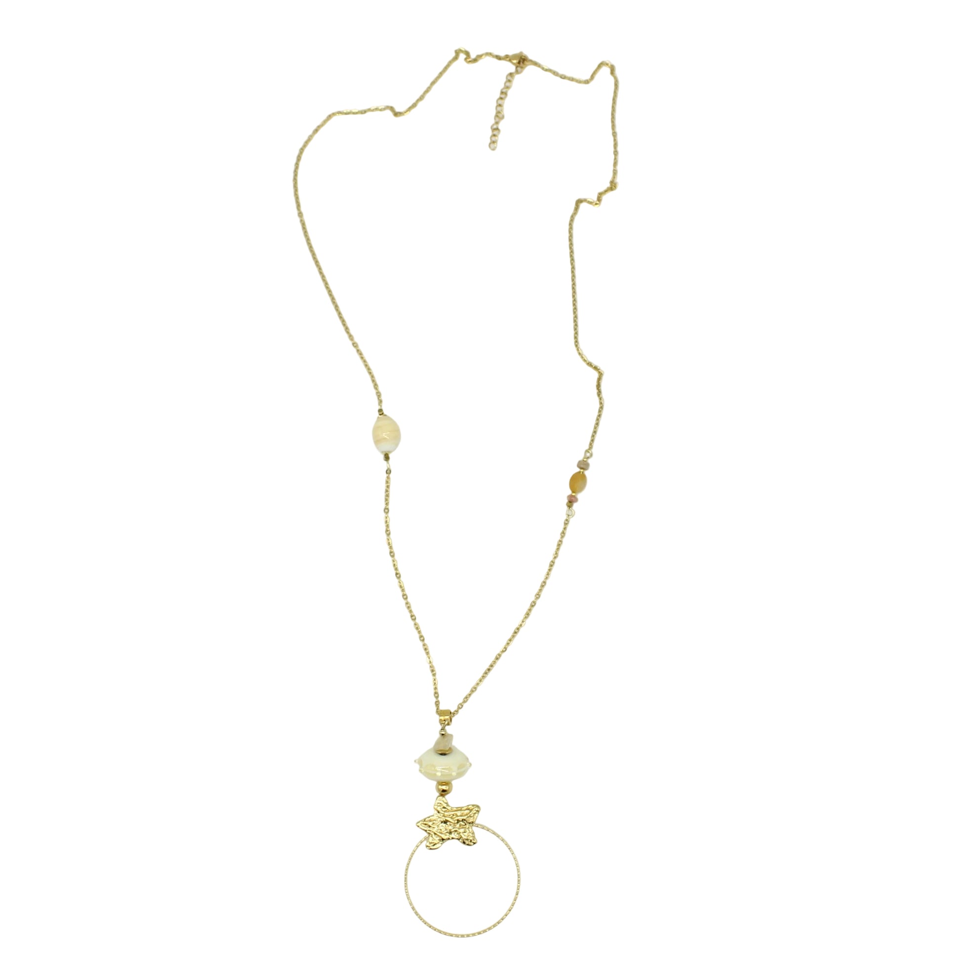 collier-long-pendentif-cercle-etoile-doree-murano-ivoire-pierres-naturelles-dune-CO20DE