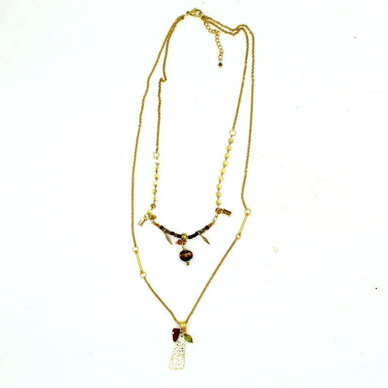 Collier double Soryne