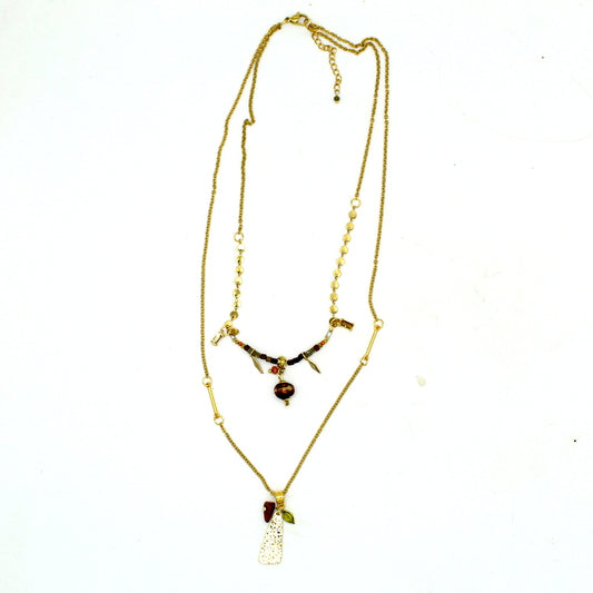 Collier double Soryne