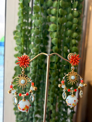 Boucles d'oreilles Azurela