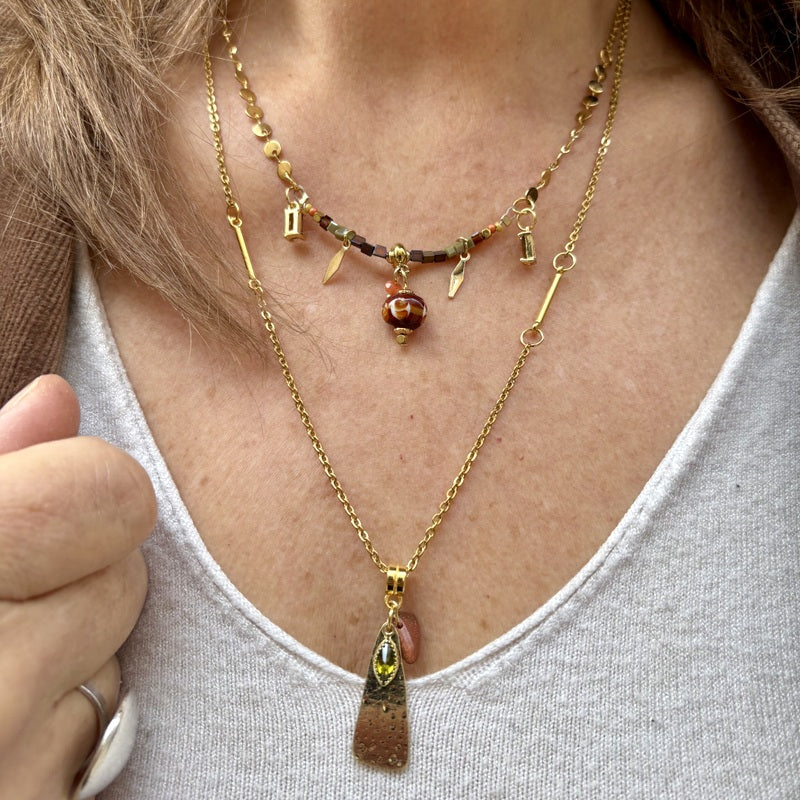 Collier double Soryne