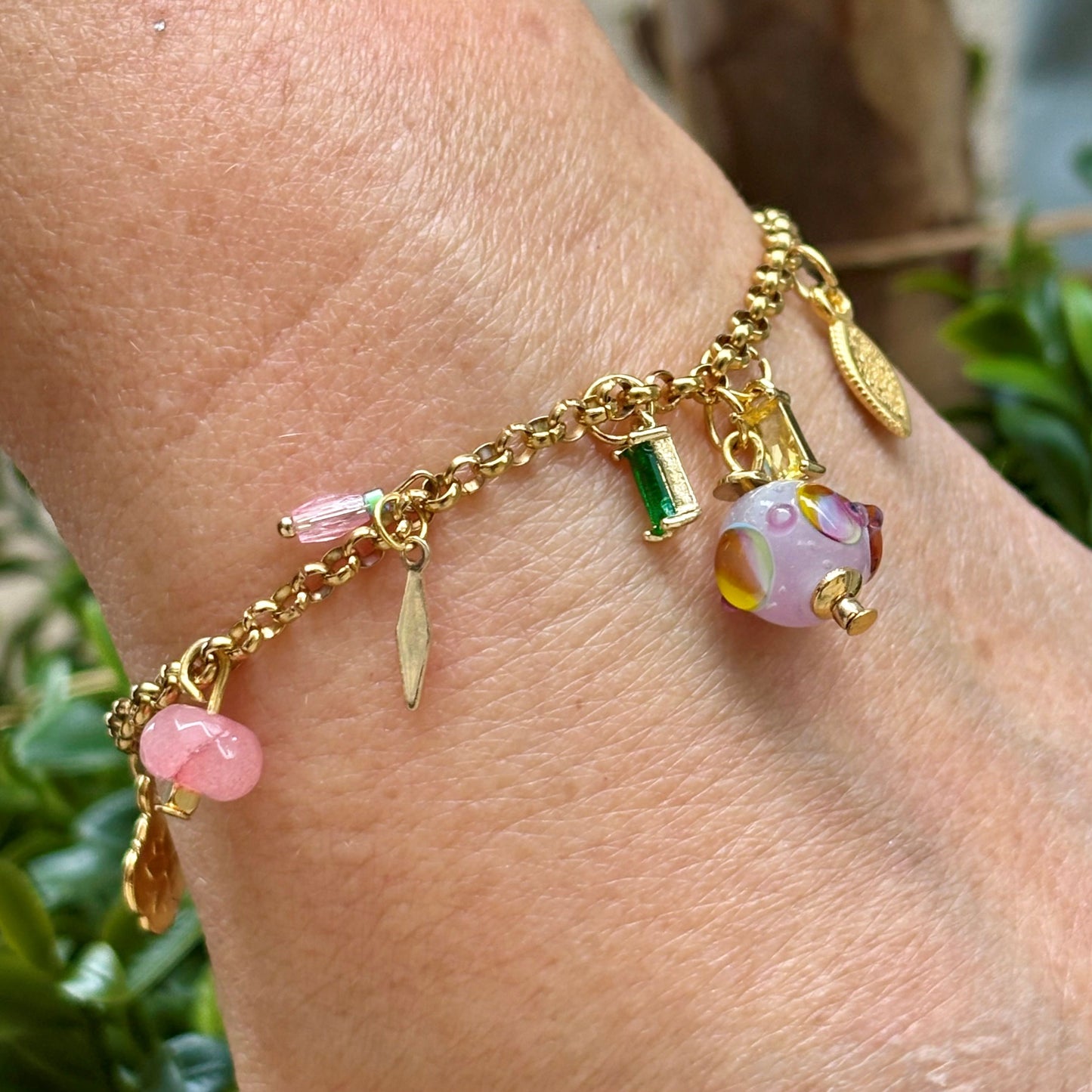 Bracelet pampilles Yuna