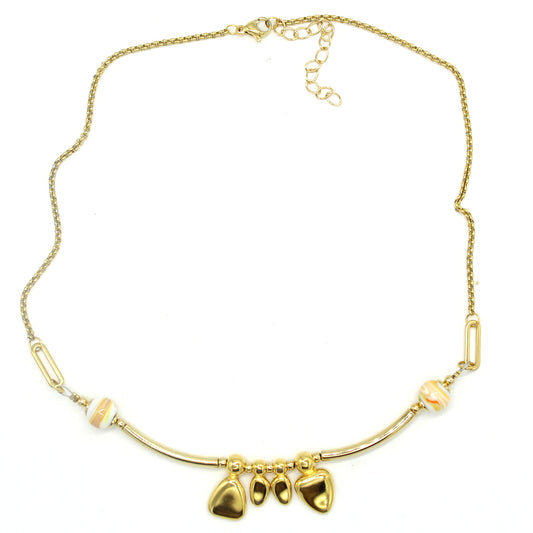 Collier famille doré