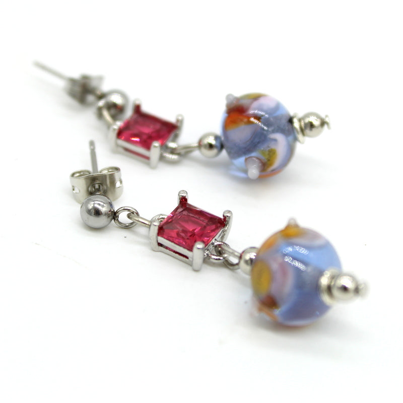 Boucles d'oreilles cristal Nila
