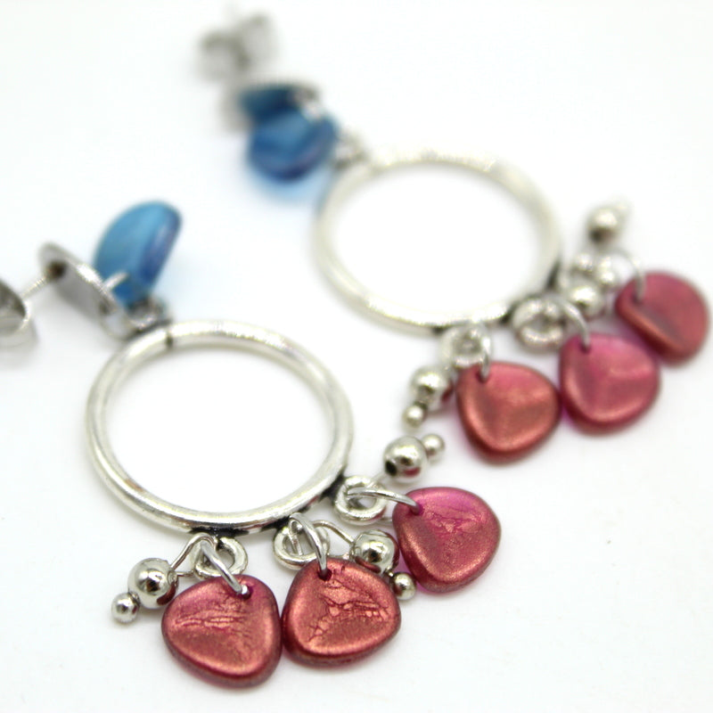 Boucles d'oreilles pétales Oralya