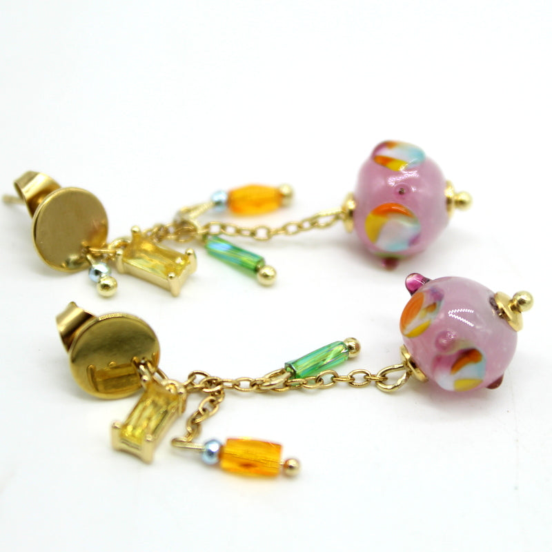 Boucles d'oreilles chainette Yuna