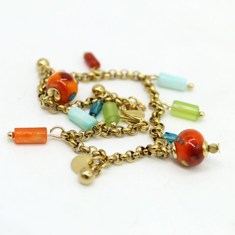 Bracelet pampilles Papaya