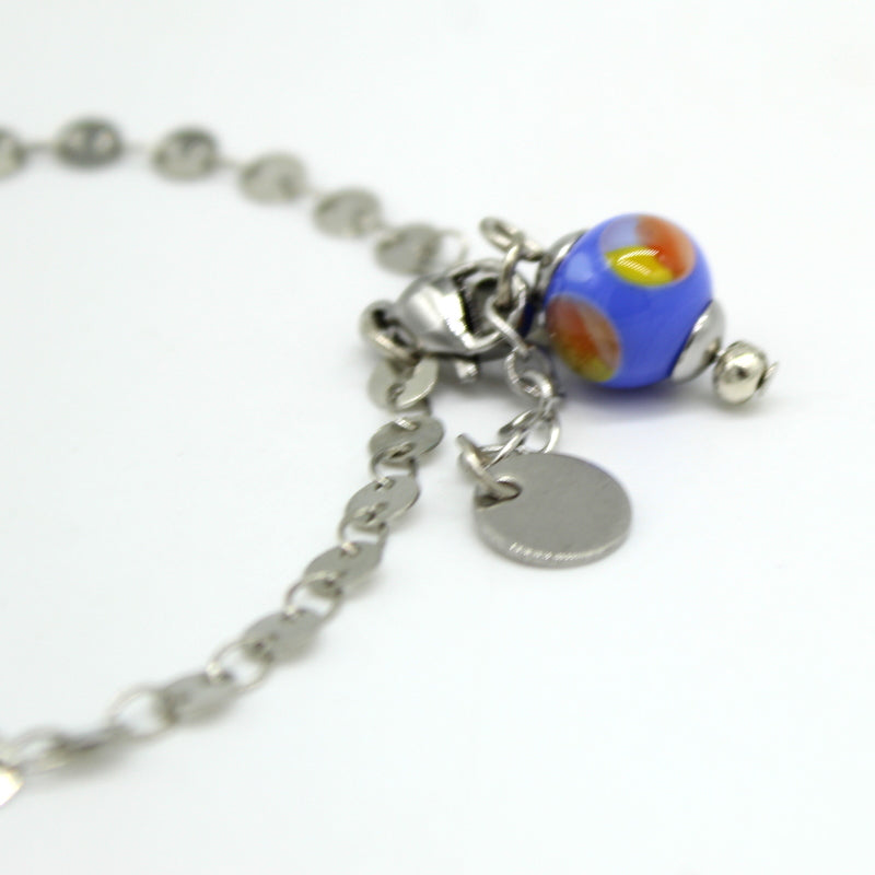 Bracelet chaine pastille SILLAGE