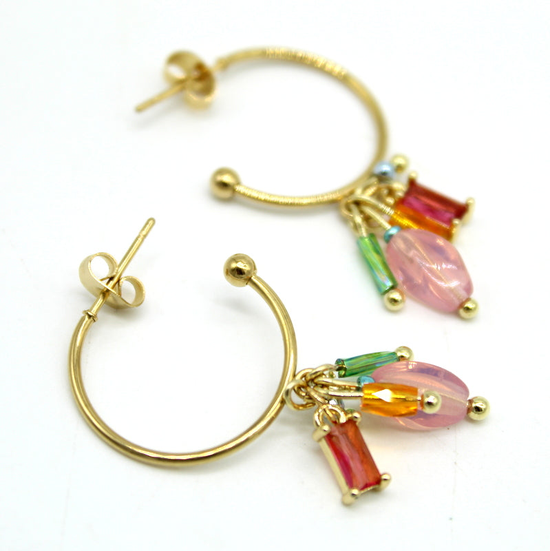 Créoles dorées Yuna