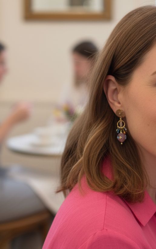 Boucles d'oreilles pampilles Yuna