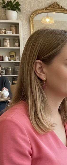 Boucles d'oreilles losanges Yuna