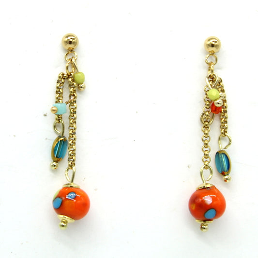 Boucles d'oreilles PAPAYA