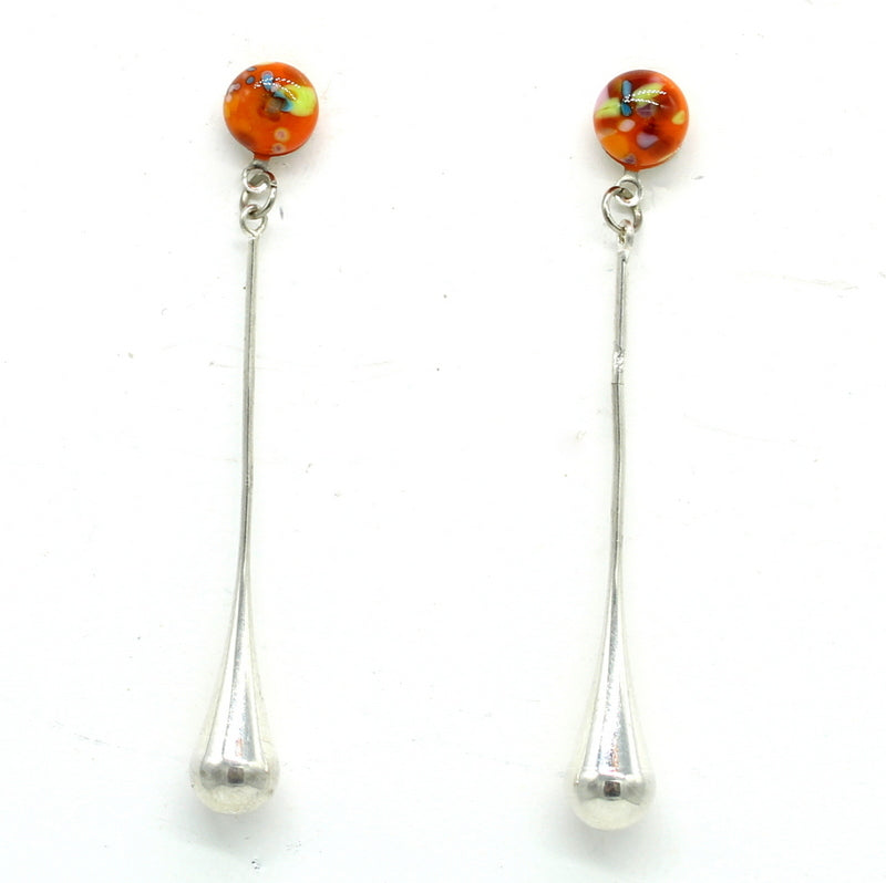Boucle d'oreilles gouttes PAPAYA
