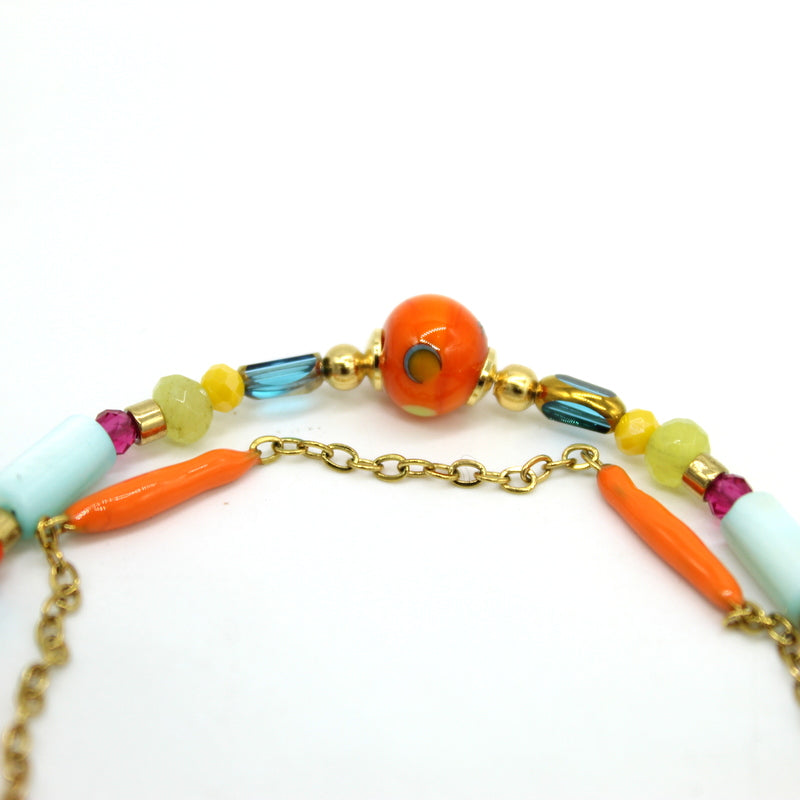 Bracelet double multicolore PAPAYA