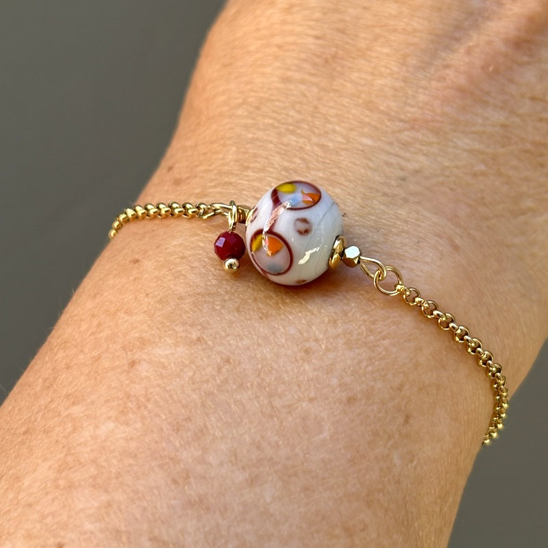 Bracelet doré Oralya