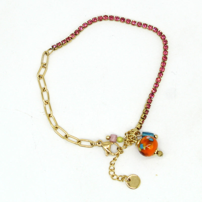 Bracelet strass PAPAYA