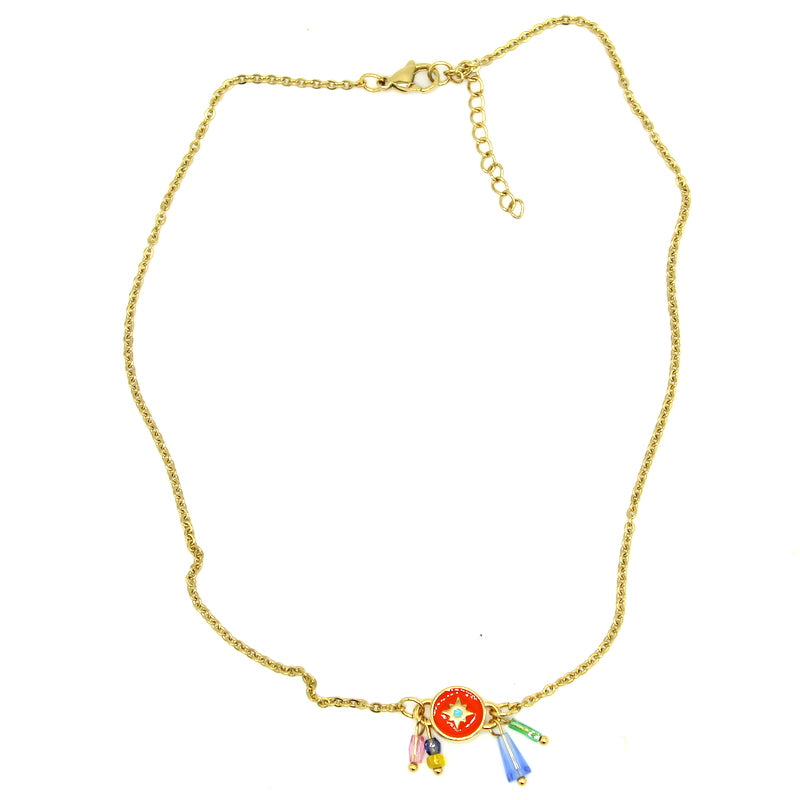 Collier émail Zeline