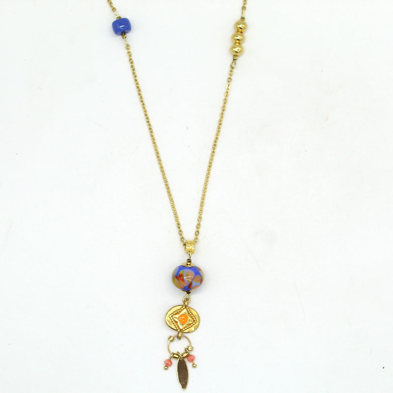 Collier pendentif émail SILLAGE
