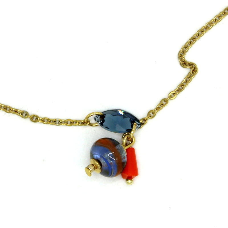 Collier cristal Zeline